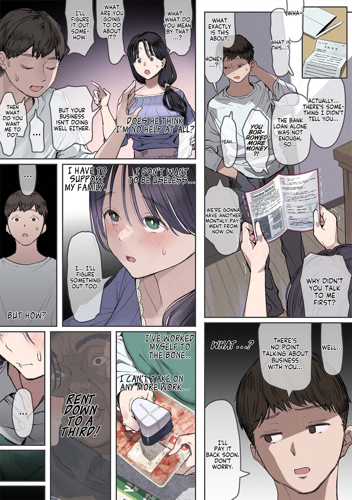 Hentai Manga Comic-I Can't Pay Rent This Month. [Desperate Housewife Chifuyu] I Became My Landlord's Mistress Behind My Husband's Back.-Read-13